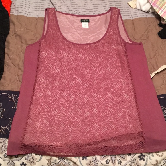 J. Crew Dressy Tank. Super SALE ❤️🌺😋 - Picture 1 of 4